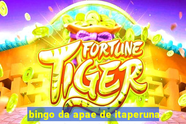 bingo da apae de itaperuna